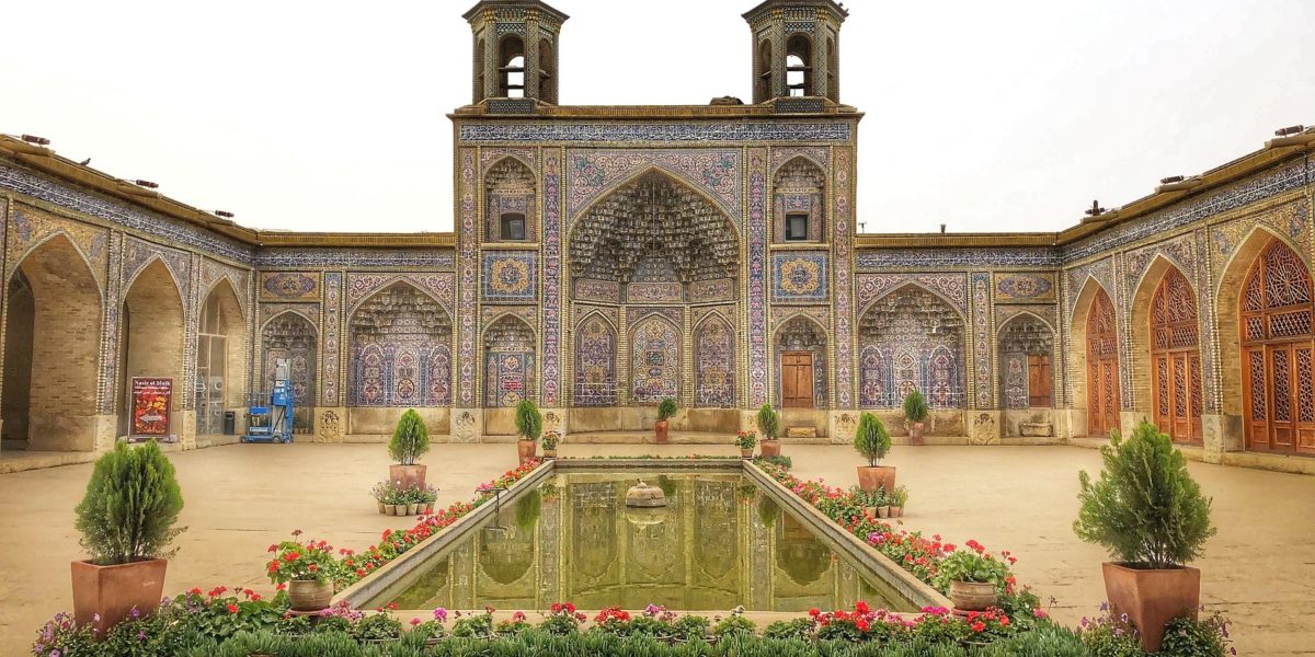 Růžová Mešita Nasir Al Mulk V Shirazu, Foto: Pixabay