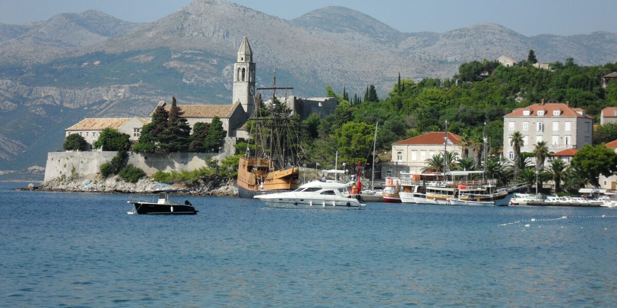 Ostrov Lopud, Chorvatsko, foto: pixabay.com